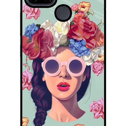 Pretty Girl Realme C21Y/C25Y Glass Case