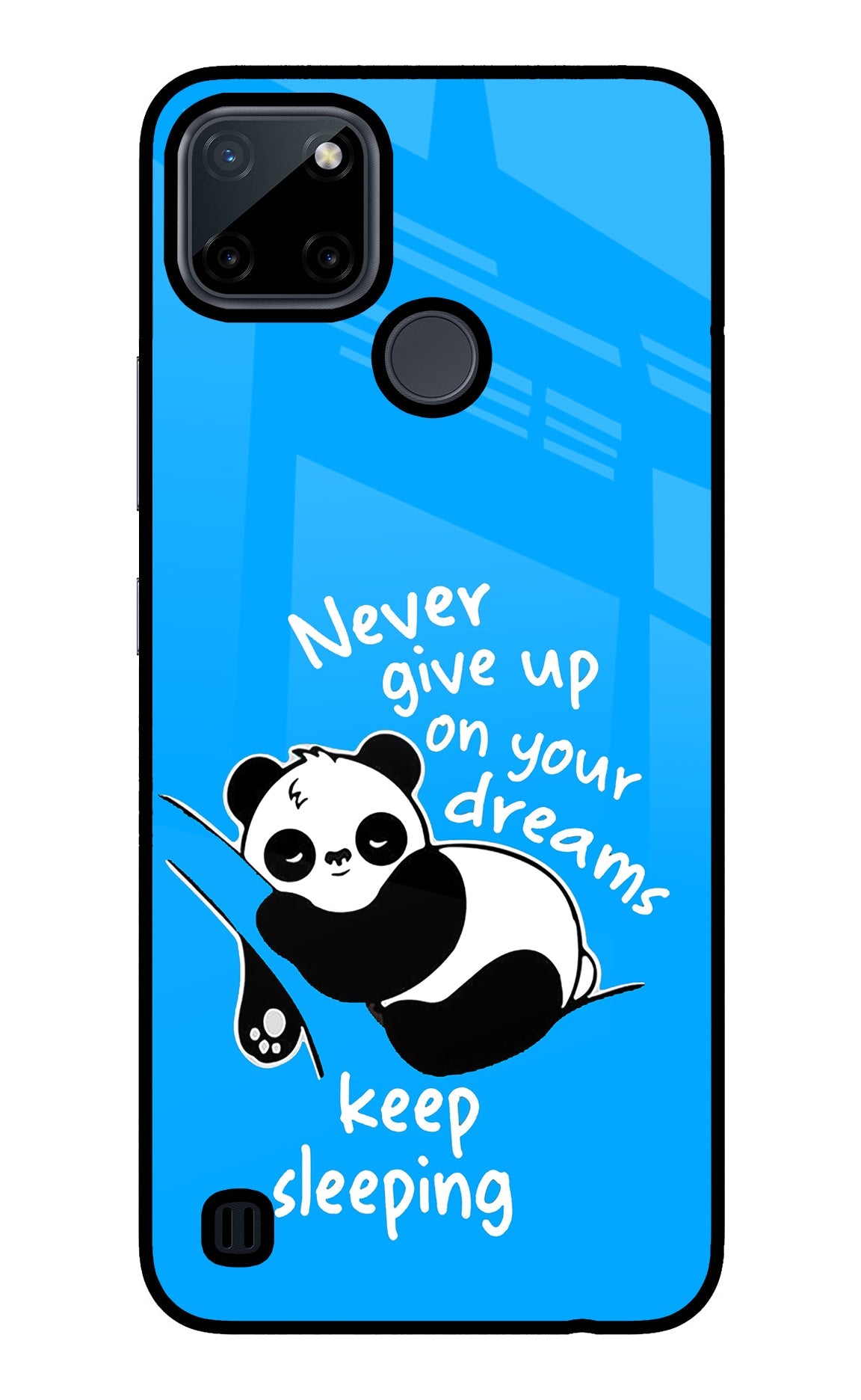 Keep Sleeping Realme C21Y/C25Y Glass Case