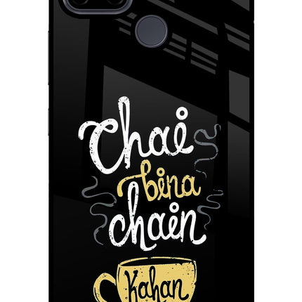 Chai Bina Chain Kaha Re Realme C21Y/C25Y Glass Case