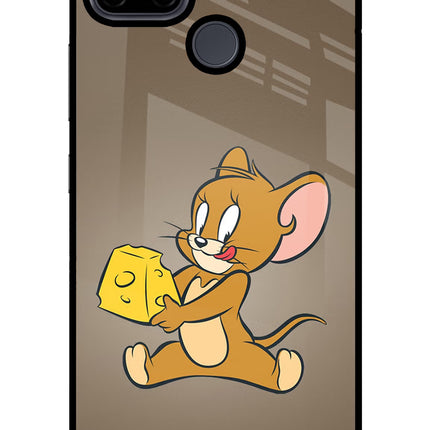 Jerry Realme C21Y/C25Y Glass Case Back Cover by Casekaro