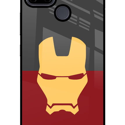 Ironman Realme C21Y/C25Y Glass Case Back Cover by Casekaro