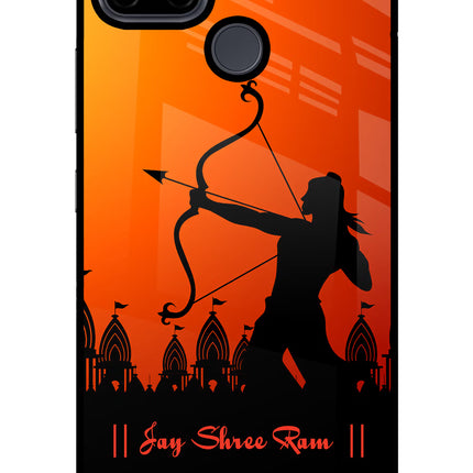 Lord Ram - 4 Realme C21Y/C25Y Glass Case Back Cover by Casekaro