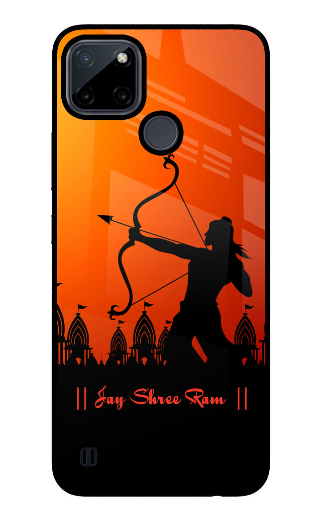 Lord Ram - 4 Realme C21Y/C25Y Glass Case Back Cover by Casekaro