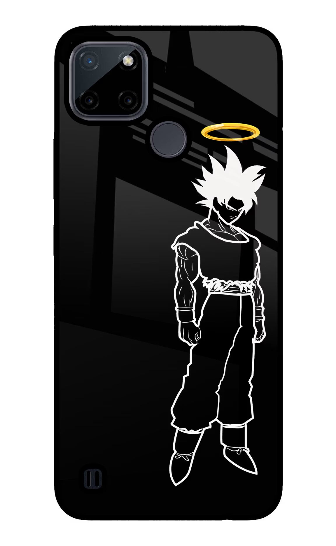 DBS Character Realme C21Y/C25Y Glass Case Back Cover by Casekaro