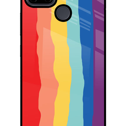 Rainbow Realme C21Y/C25Y Glass Case