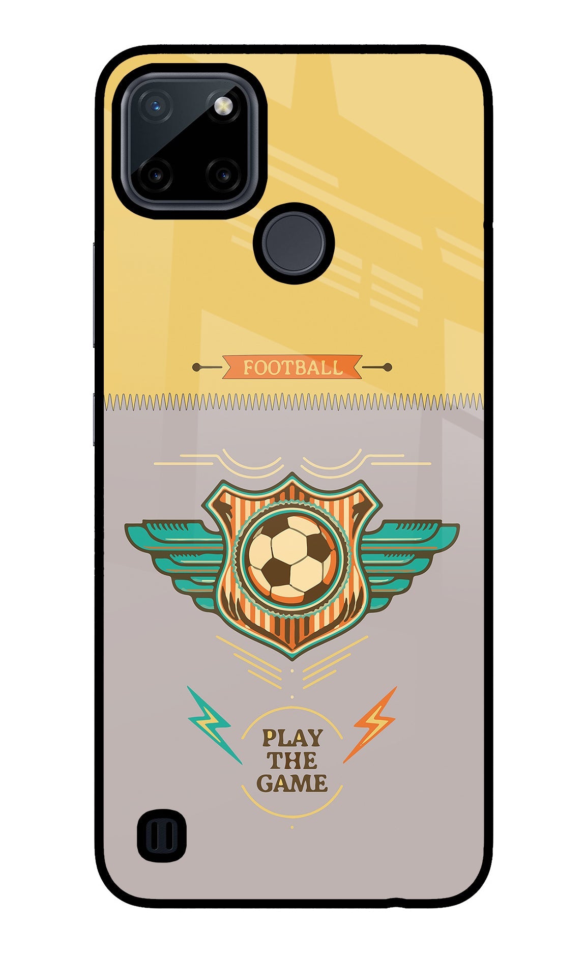 Football Realme C21Y/C25Y Back Cover