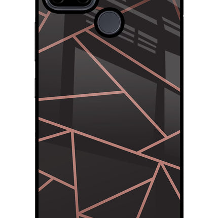 Geometric Pattern Realme C21Y/C25Y Glass Case