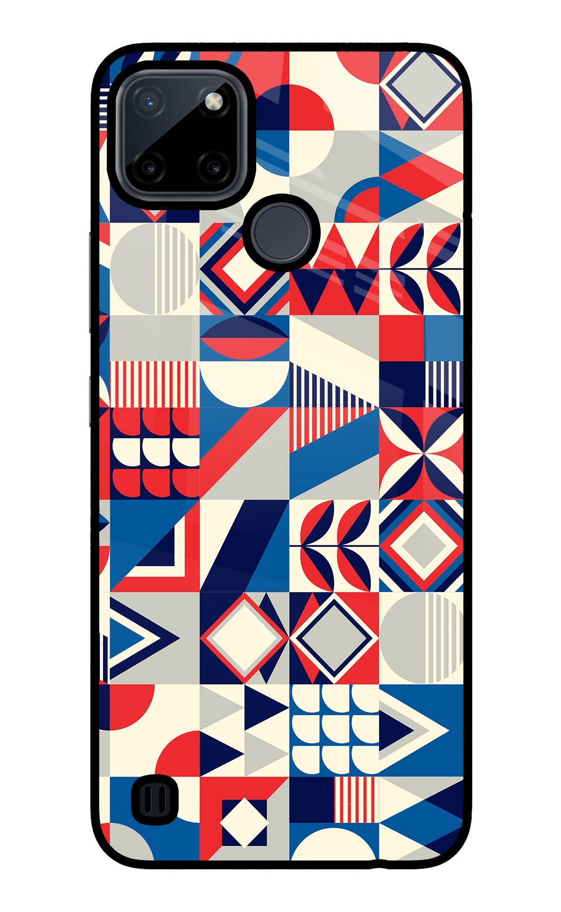 Colorful Pattern Realme C21Y/C25Y Back Cover