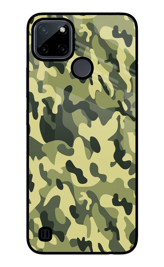 Camouflage Realme C21Y/C25Y Glass Case