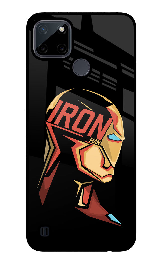 IronMan Realme C21Y/C25Y Glass Case Back Cover by Casekaro