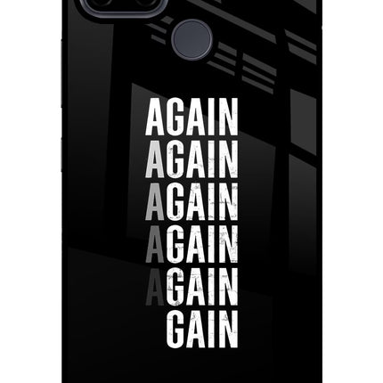 Again Again Gain Realme C21Y/C25Y Glass Case