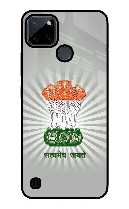 Satyamev Jayate Art Realme C21Y/C25Y Glass Case