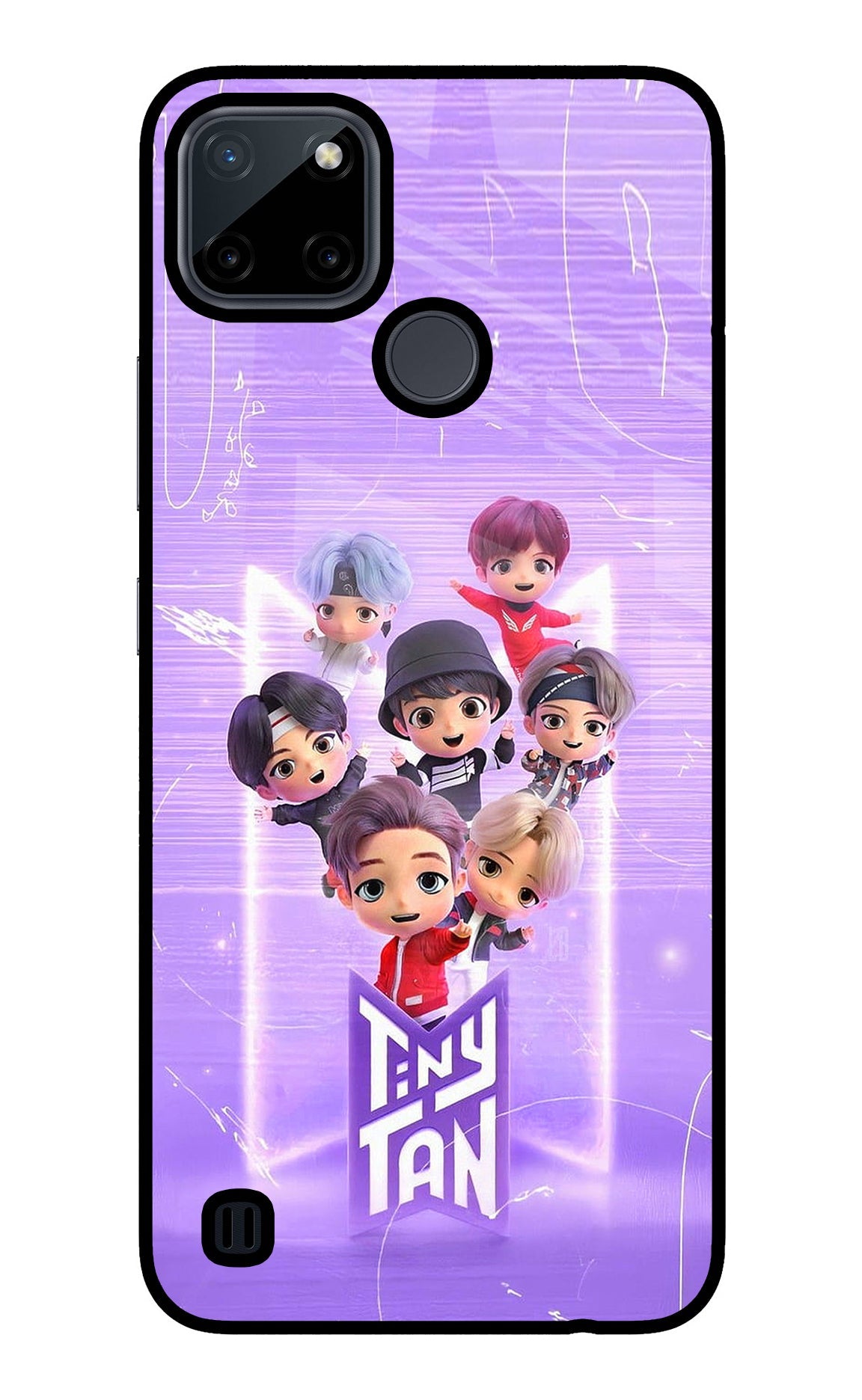 BTS Tiny Tan Realme C21Y/C25Y Back Cover