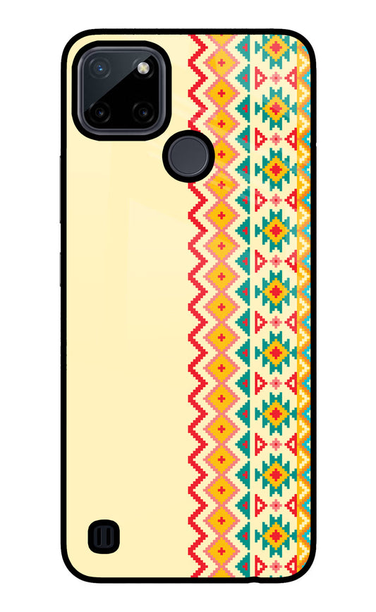 Ethnic Seamless Realme C21Y/C25Y Glass Case