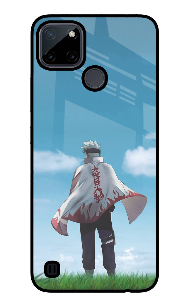 Kakashi Realme C21Y/C25Y Glass Case Back Cover by Casekaro