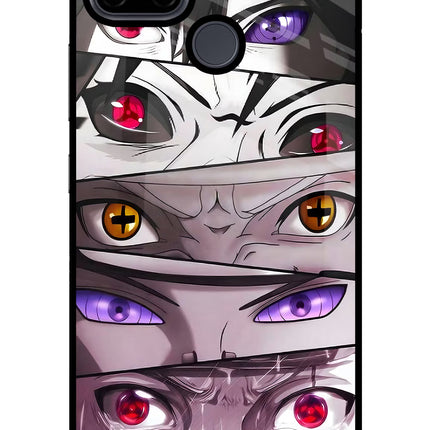 Naruto Anime Realme C21Y/C25Y Glass Case Back Cover by Casekaro