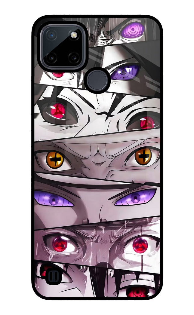 Naruto Anime Realme C21Y/C25Y Glass Case Back Cover by Casekaro