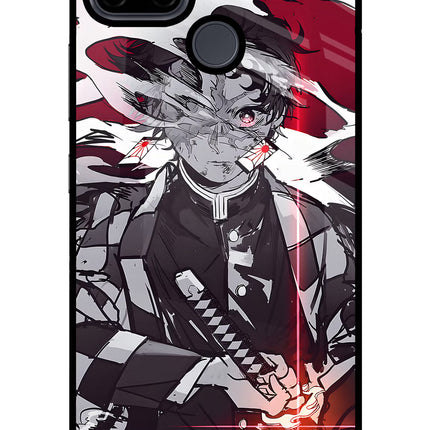 Demon Slayer Realme C21Y/C25Y Glass Case Back Cover by Casekaro