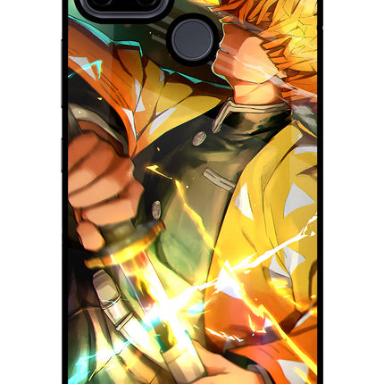Demon Slayer Realme C21Y/C25Y Glass Case Back Cover by Casekaro