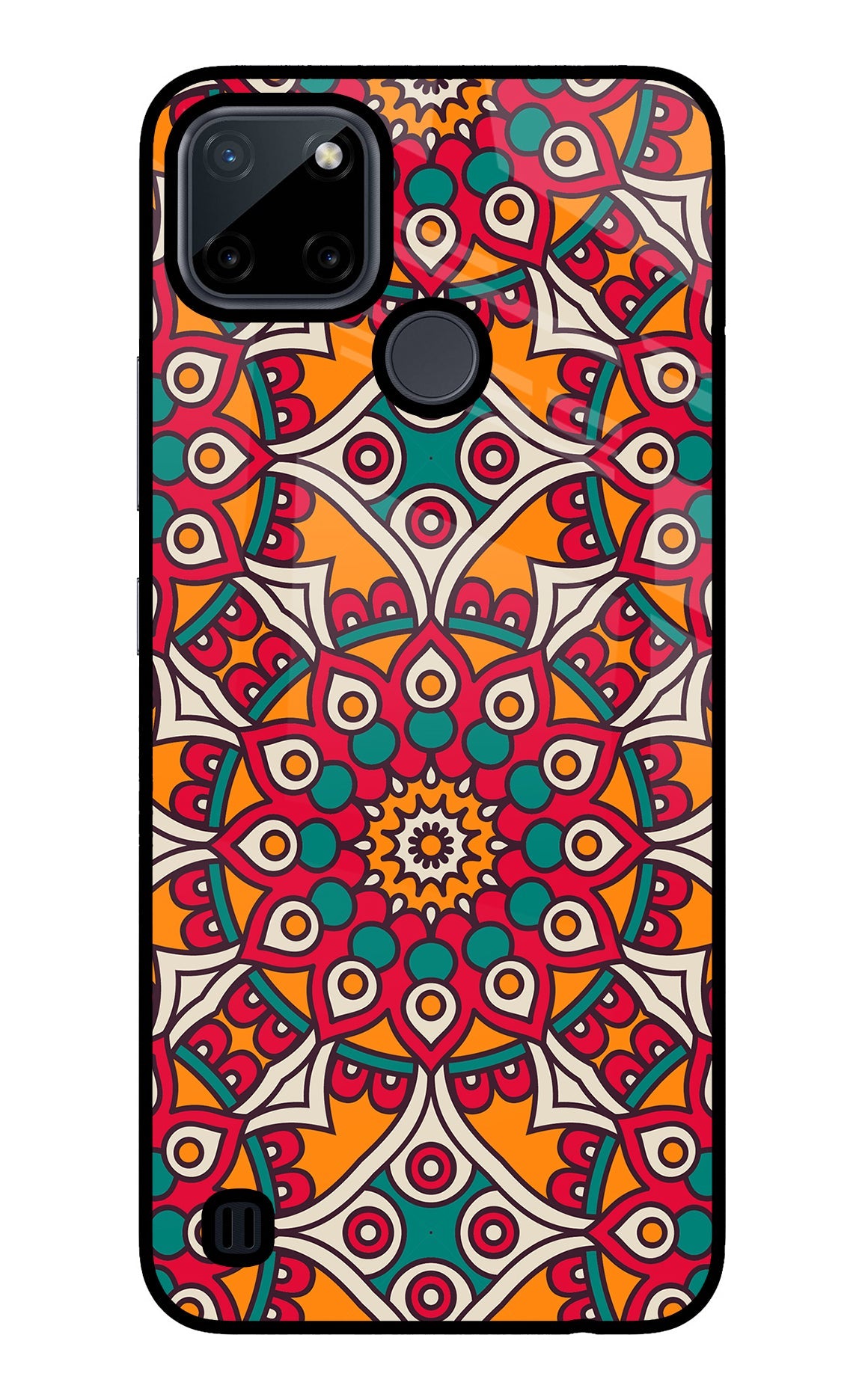 Mandala Art Realme C21Y/C25Y Back Cover