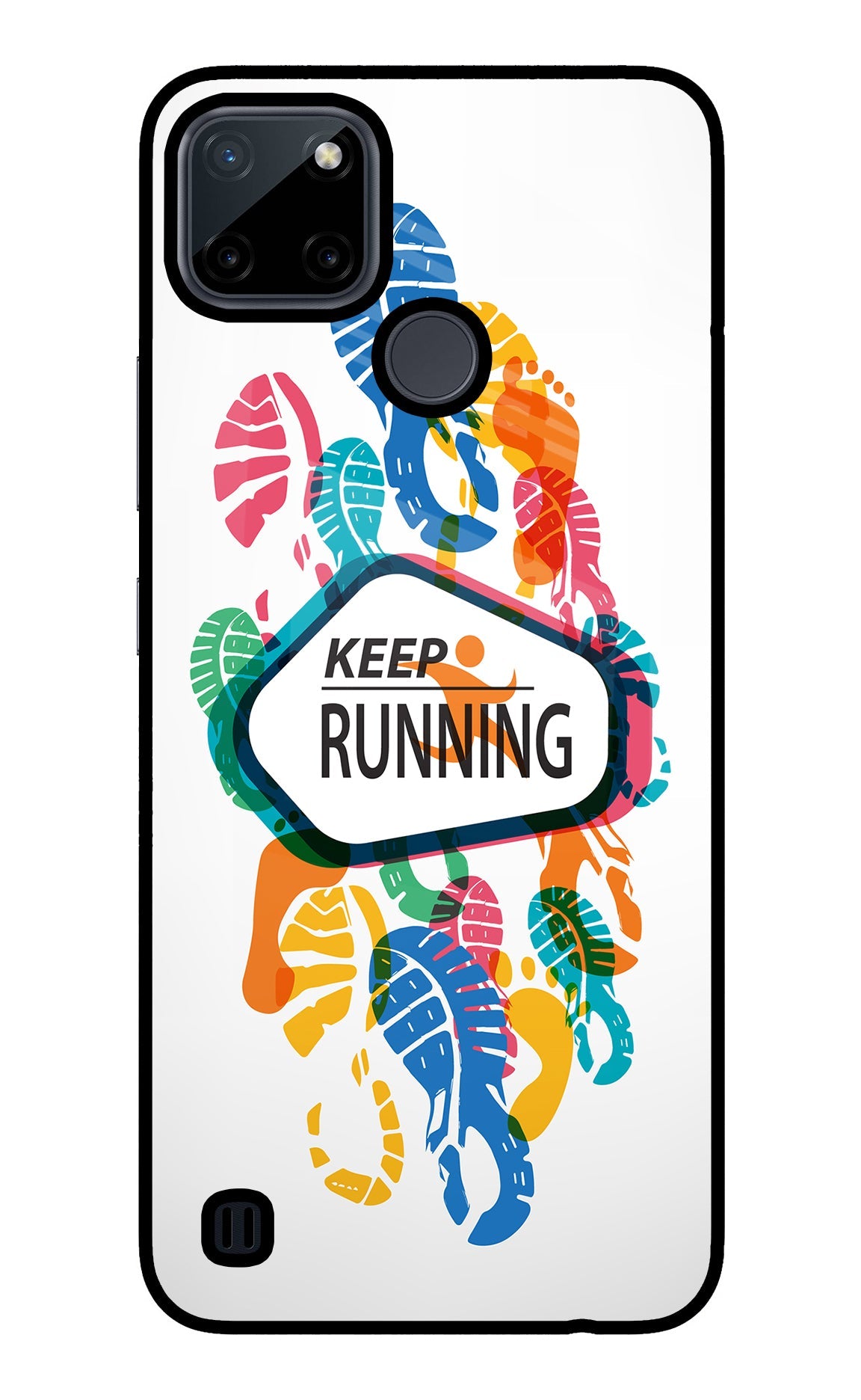 Keep Running Realme C21Y/C25Y Back Cover