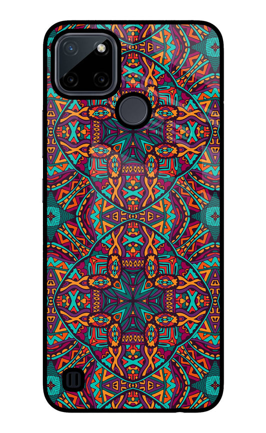 Colour Mandala Realme C21Y/C25Y Glass Case