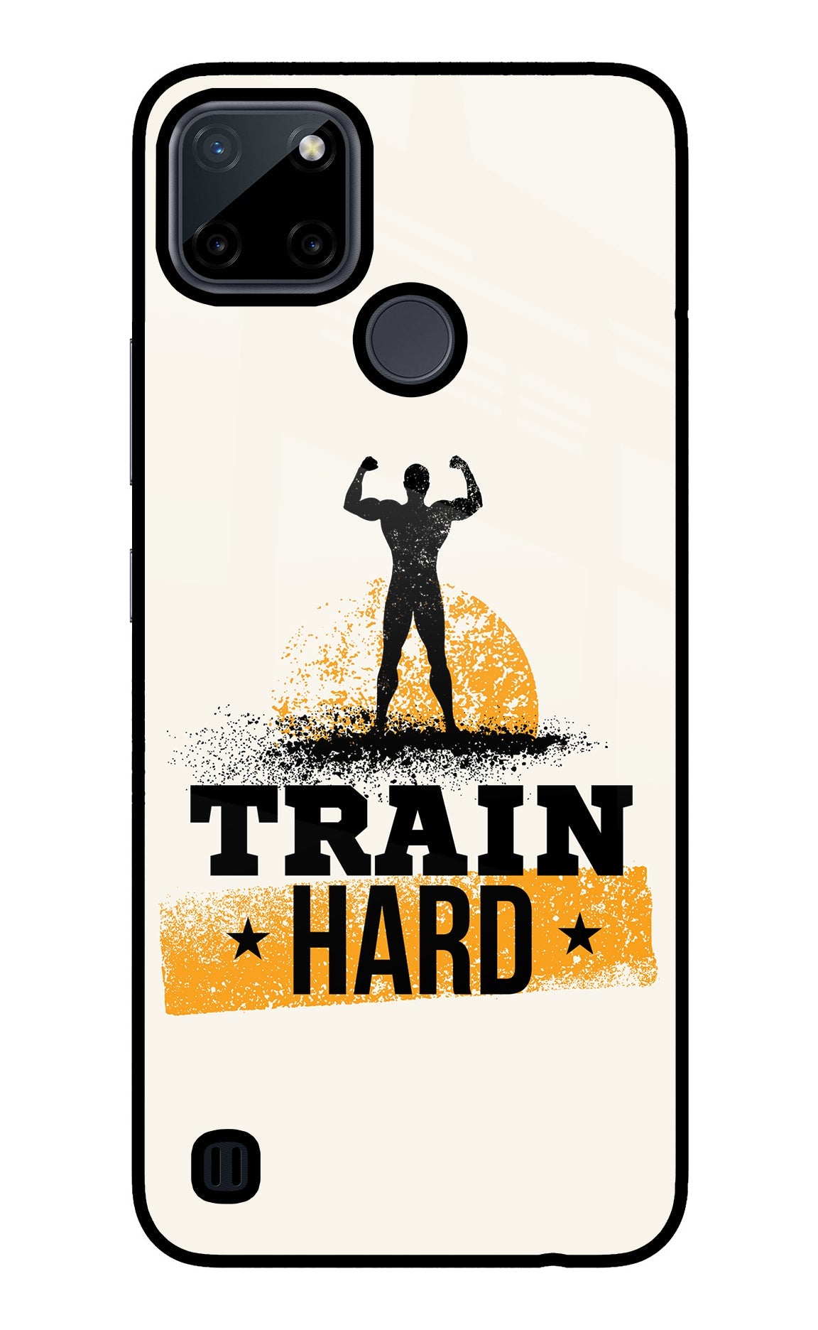 Train Hard Realme C21Y/C25Y Back Cover