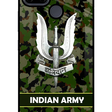 Balidan Indian Logo Realme C21Y/C25Y Glass Case