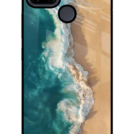 Ocean Beach Realme C21Y/C25Y Glass Case