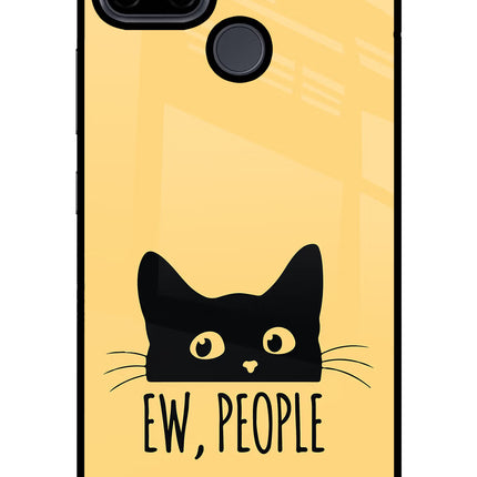 Ew People Catitude Realme C21Y/C25Y Glass Case