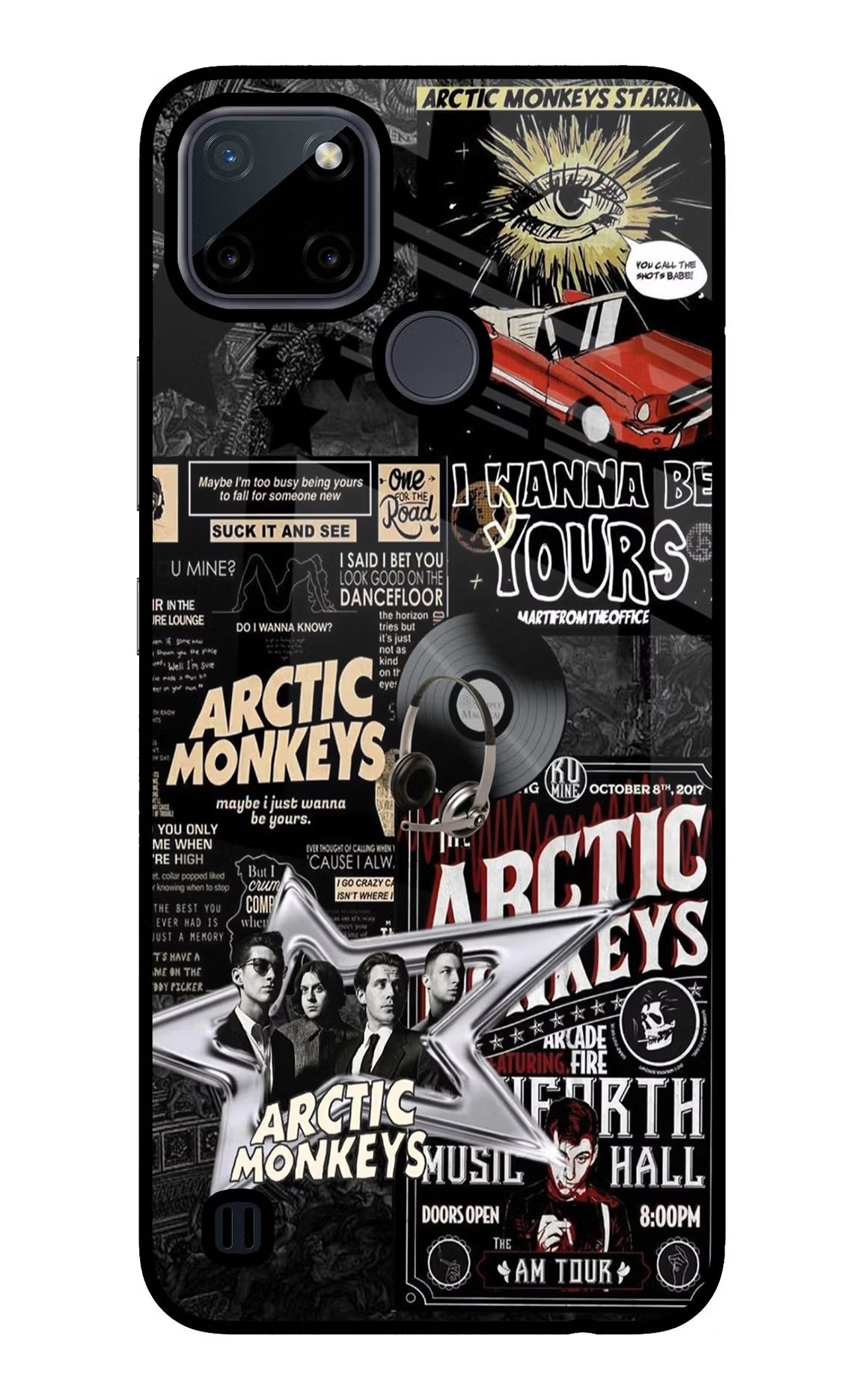 Arctic Monkeys Realme C21Y/C25Y Glass Case