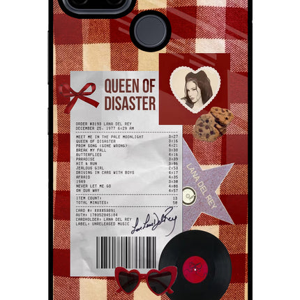 Queen of Disaster Realme C21Y/C25Y Glass Case