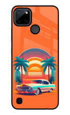 Palm Drive 80s Realme C21Y/C25Y Glass Case