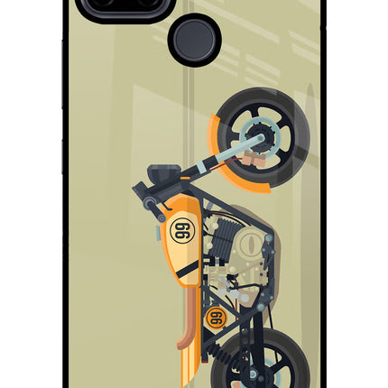 Vertical Speedster Realme C21Y/C25Y Glass Case
