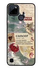 Cancer Zodiac Realme C21Y/C25Y Glass Case