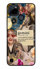 Gemini Zodiac Realme C21Y/C25Y Glass Case