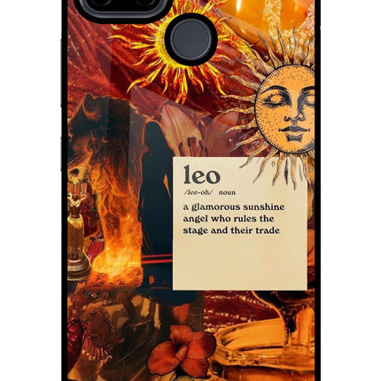 Leo Zodiac Realme C21Y/C25Y Glass Case