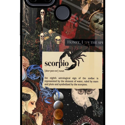 Scorpio Zodiac Realme C21Y/C25Y Glass Case