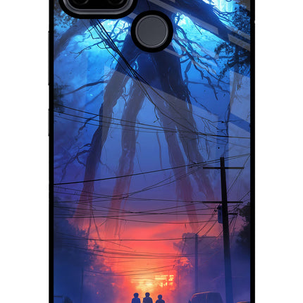 Ordinary Things Shadow Realme C21Y/C25Y Glass Case Back Cover by Casekaro