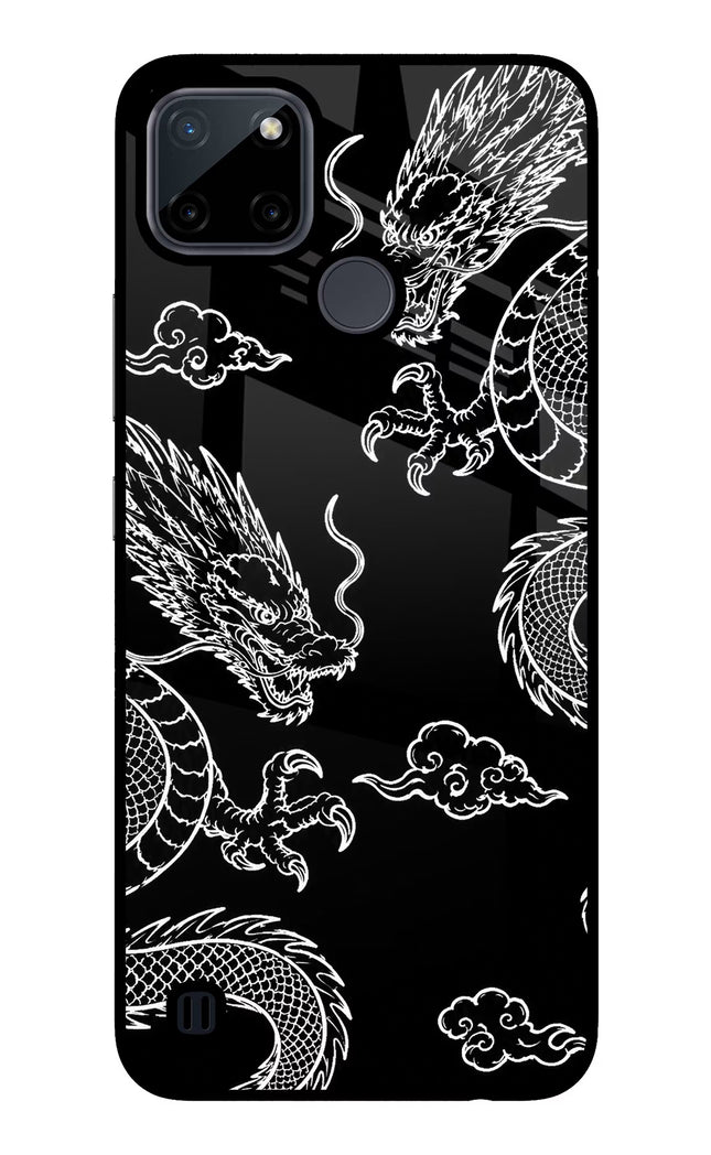 Twin Dragons Realme C21Y/C25Y Glass Case