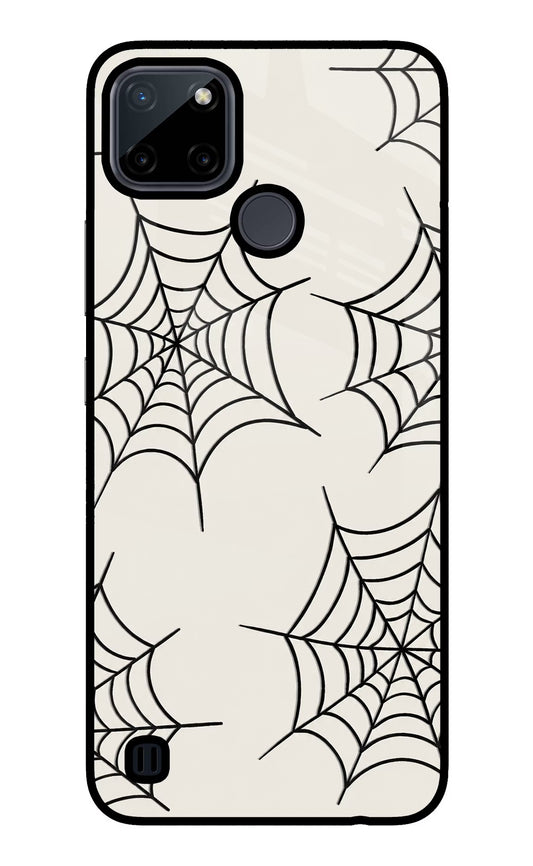 Spider Web Realme C21Y/C25Y Glass Case