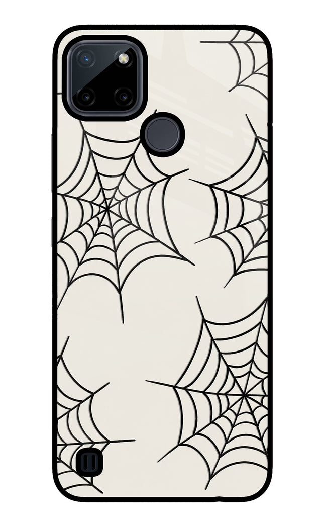 Spider Web Realme C21Y/C25Y Glass Case