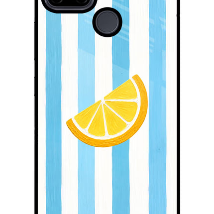 Summer Lemon Realme C21Y/C25Y Glass Case