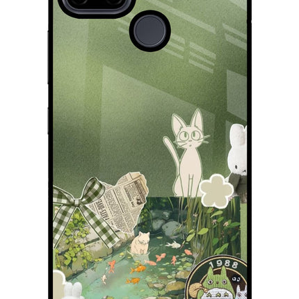 Aesthetic anime Realme C21Y/C25Y Glass Case