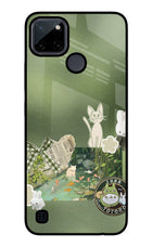 Aesthetic anime Realme C21Y/C25Y Glass Case