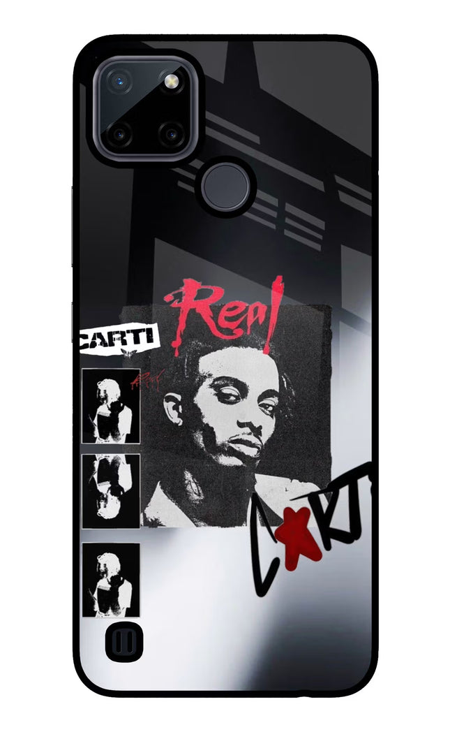Playboi Carti Realme C21Y/C25Y Glass Case Back Cover by Casekaro