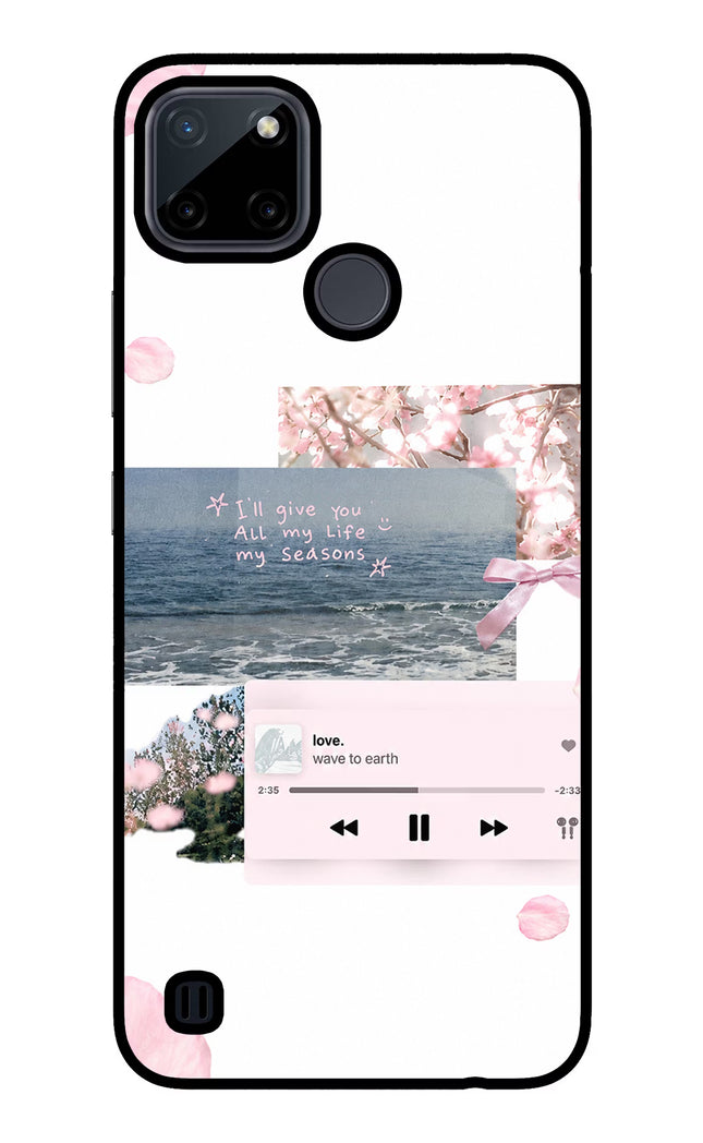 Wave to earth Realme C21Y/C25Y Glass Case