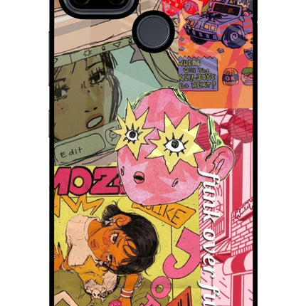 Funkover Realme C21Y/C25Y Glass Case