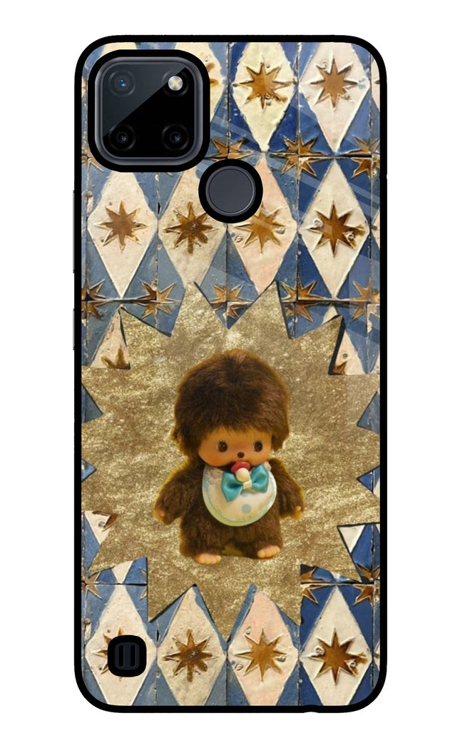 Woodooo Realme C21Y/C25Y Glass Case
