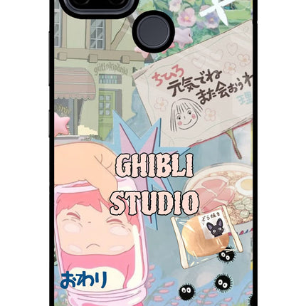 Studio Ghibli Realme C21Y/C25Y Glass Case